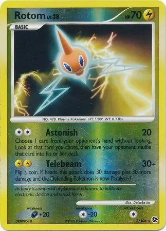 Great Encounters Rotom #7/106 reverse holo