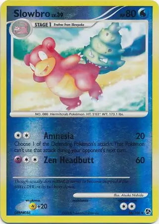 Great Encounters Slowbro #54/106 reverse holo