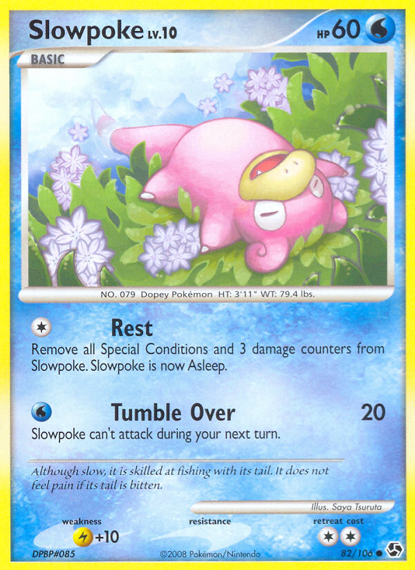 Great Encounters Slowpoke #82/106