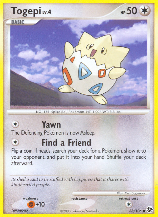 Great Encounters Togepi #88/106