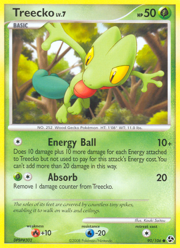 Great Encounters Treecko #90/106