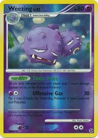 Great Encounters Weezing #31/106 reverse holo