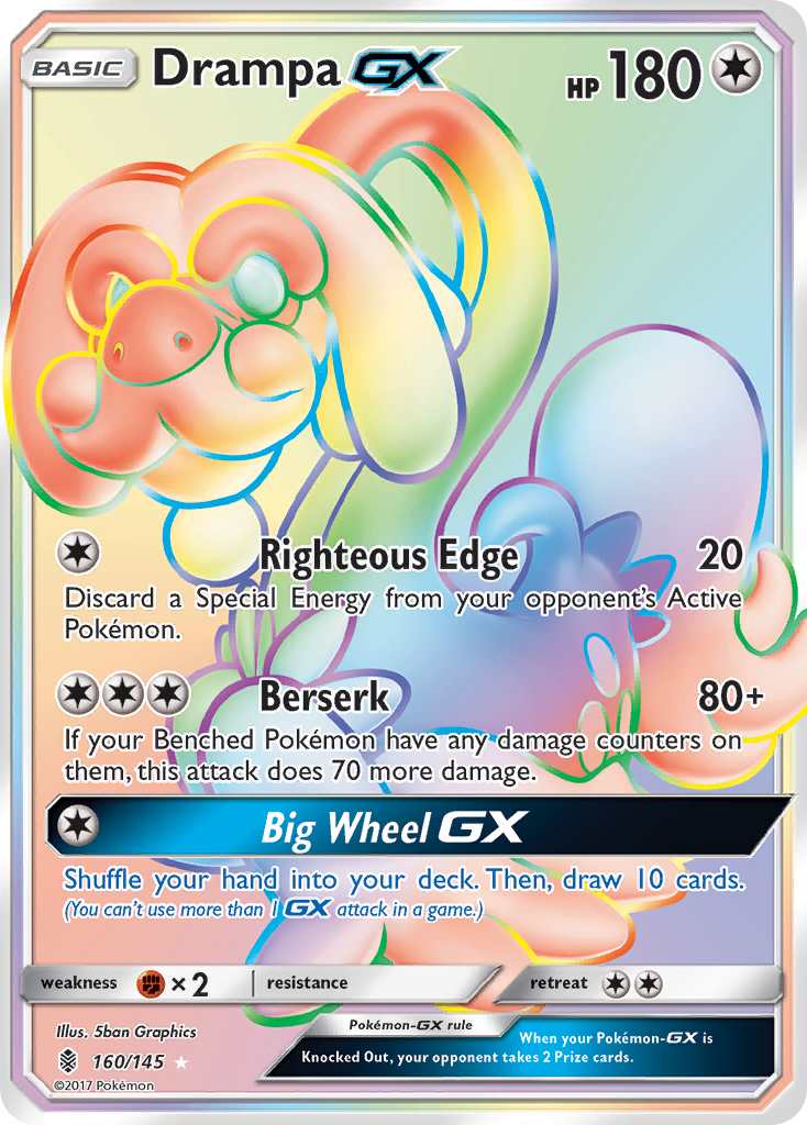 Guardians Rising Drampa GX #160/145