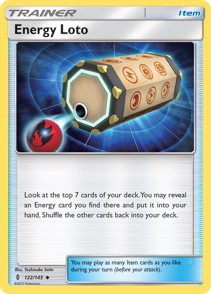 Guardians Rising Energy Loto #122/145