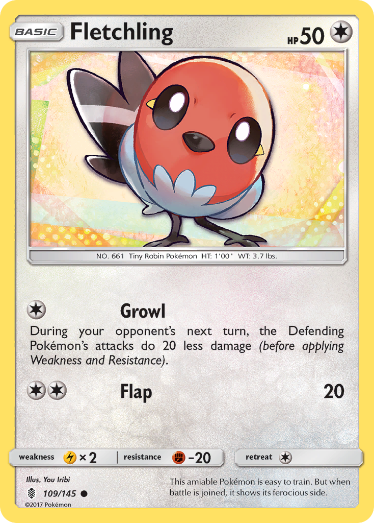 Guardians Rising Fletchling #109/145