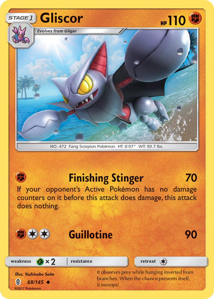 Guardians Rising Gliscor #68/145