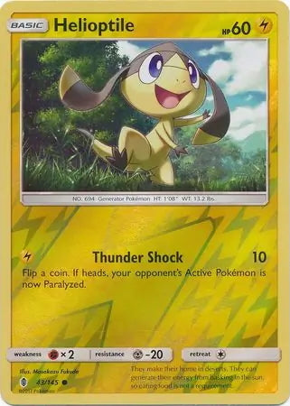Guardians Rising Helioptile #43/145 reverse holo