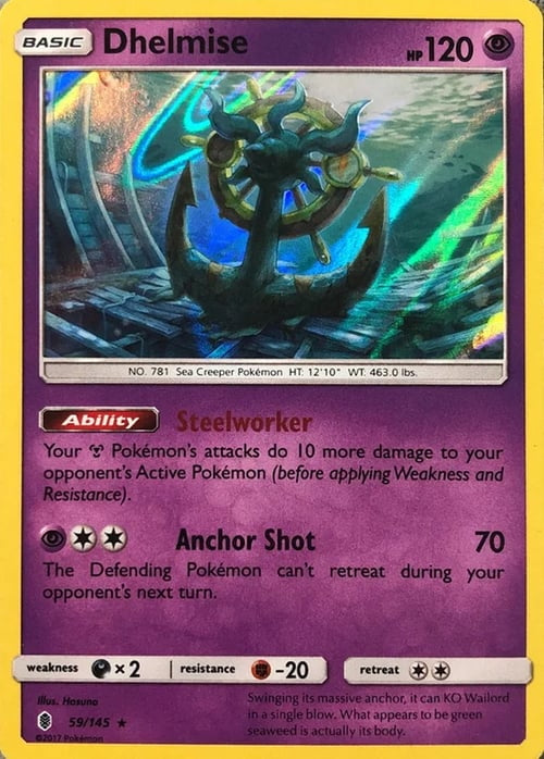 Guardians Rising Holo Dhelmise #59/145