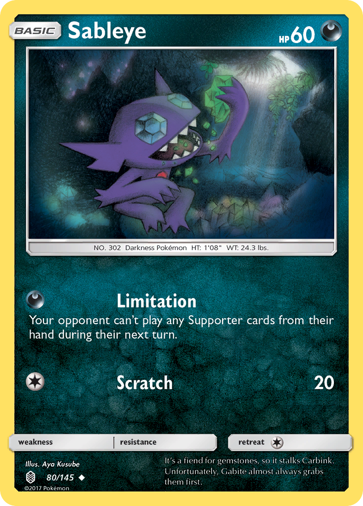Guardians Rising Sableye #80/145