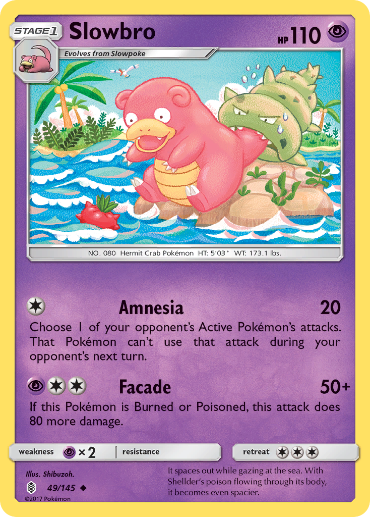 Guardians Rising Slowbro #49/145