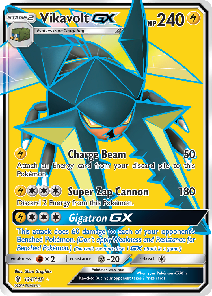 Guardians Rising Vikavolt GX #134/145