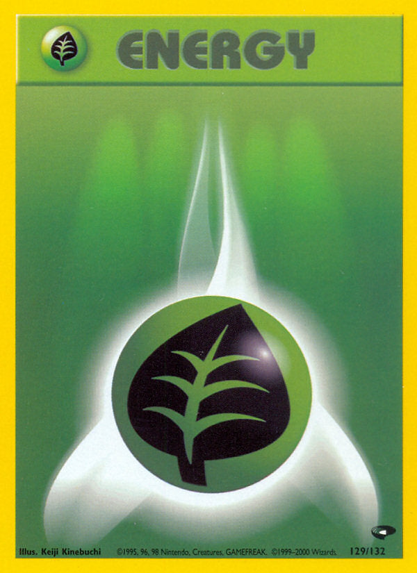 Gym Challenge Grass Energy #129/132 unlimited