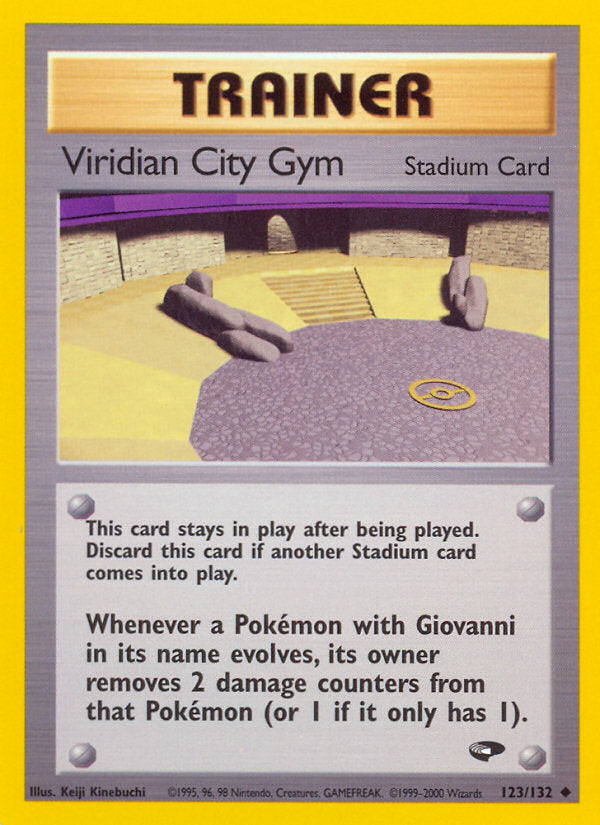 Gym Challenge Viridian City Gym #123/132 unlimited