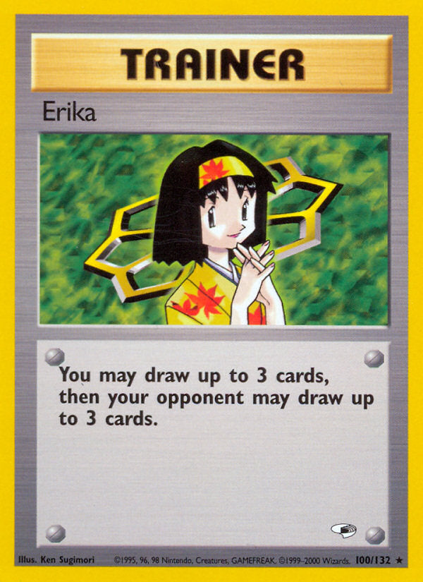 Gym Heroes Erika #100/132 unlimited