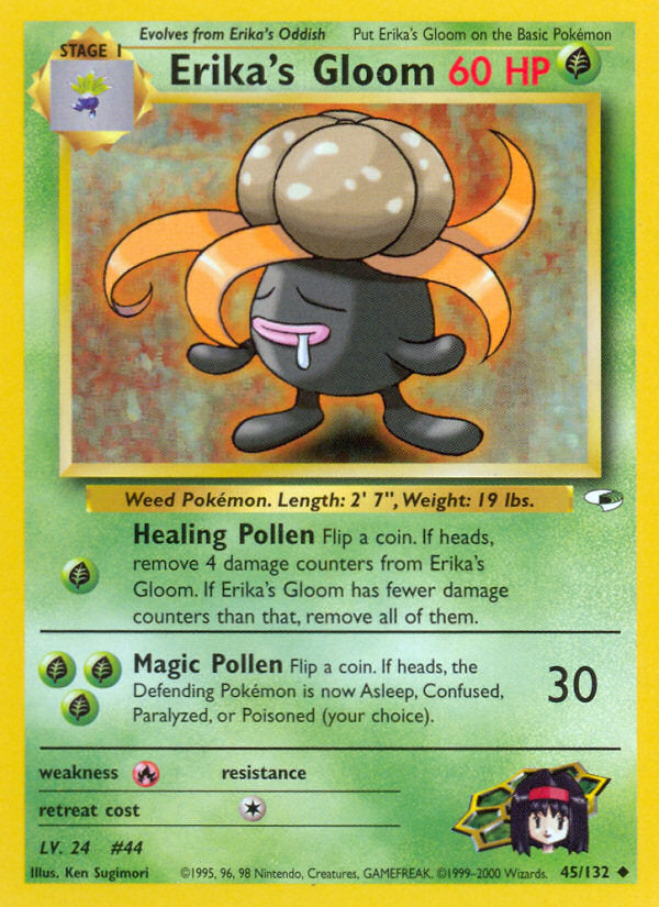 Gym Heroes Erika's Gloom #45/132 unlimited