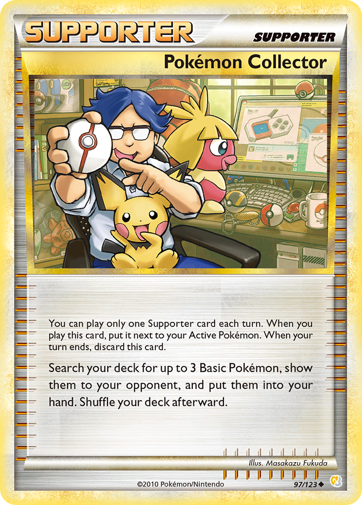 HeartGold SoulSilver Pokemon Collector #97/123