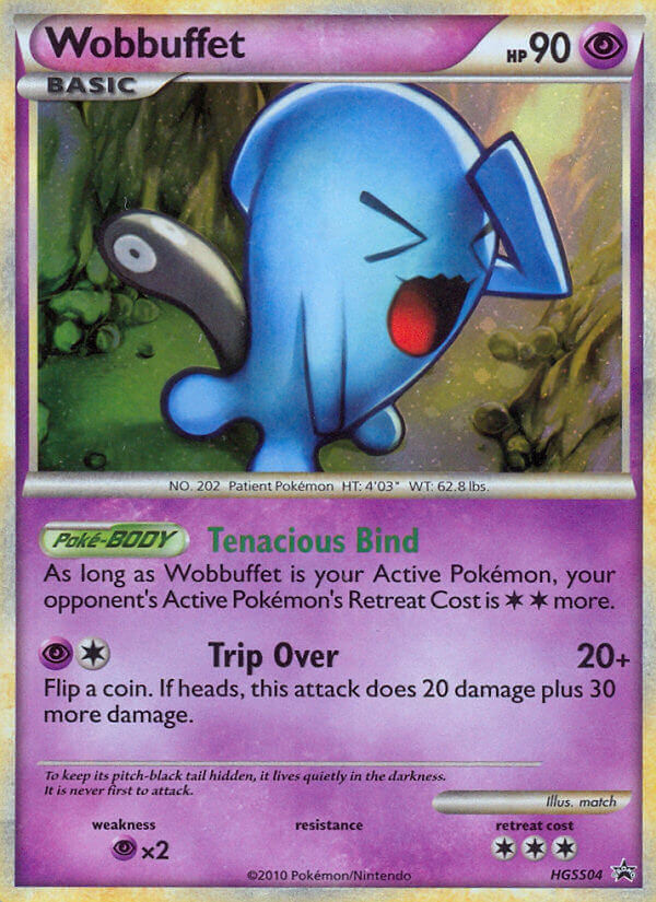 HeartGold SoulSilver Promo's Holo Wobbuffet #4