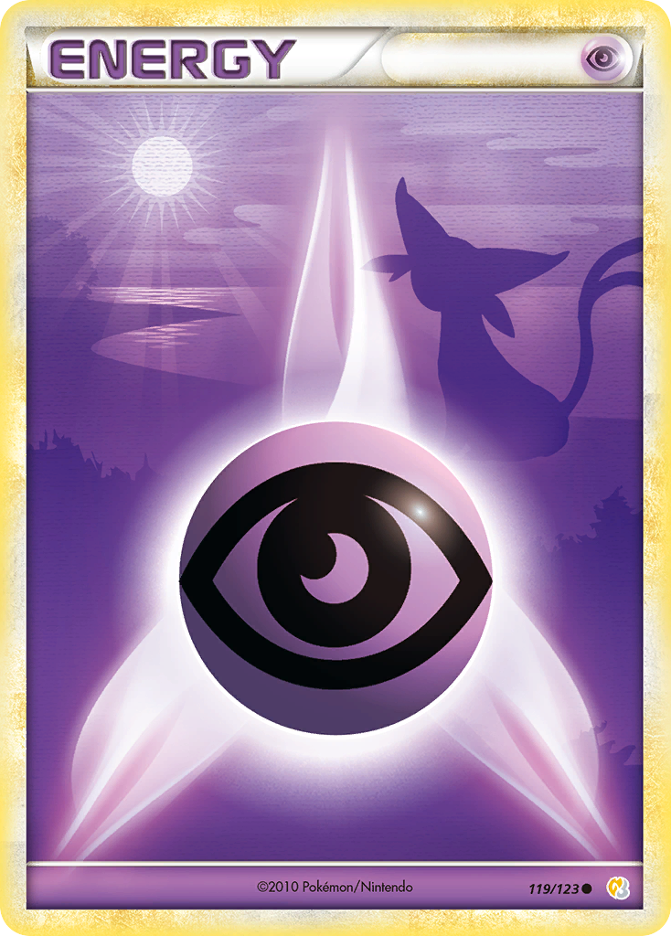 HeartGold SoulSilver Psychic Energy #119/123