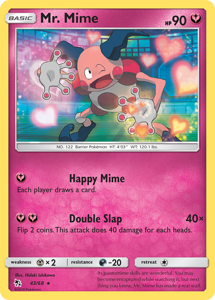 Hidden Fates Mr. Mime #43/68