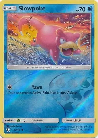 Hidden Fates Slowpoke #12/68 reverse holo