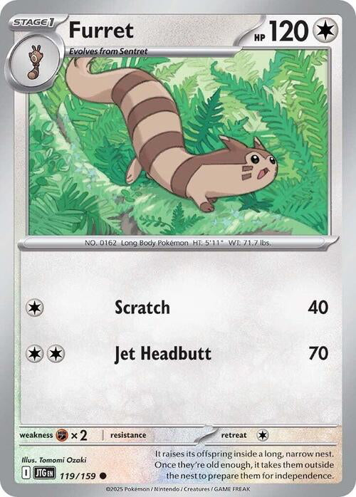Journey Together Furret #119/159