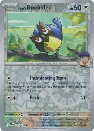 Journey Together Hop's Rookidee #133/159 reverse holo