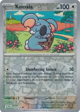 Journey Together Komala #129/159 reverse holo