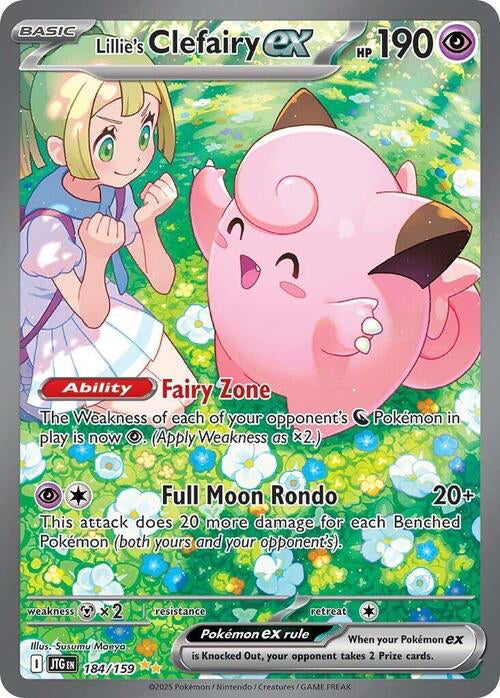 Journey Together Lillie's Clefairy #184/159
