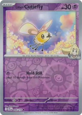 Journey Together Lillie's Cutiefly #66/159 reverse holo