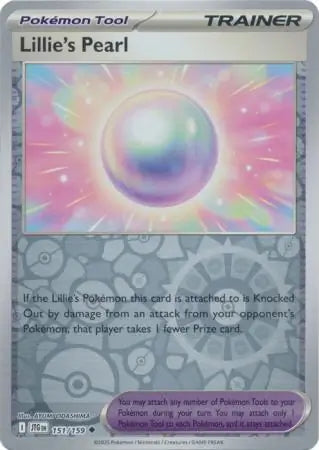 Journey Together Lillie's Pearl #151/159 reverse holo