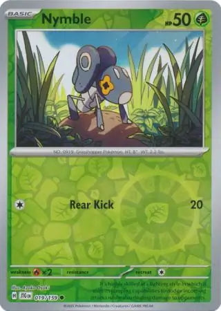 Journey Together Nymble #19/159 reverse holo