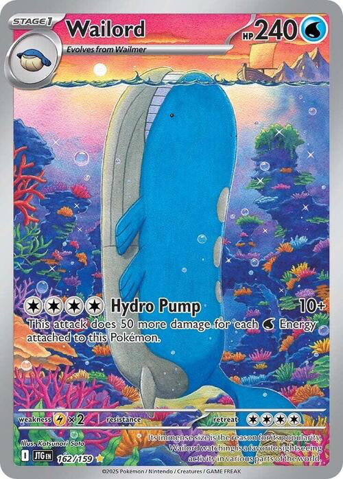 Journey Together Wailord #162/159