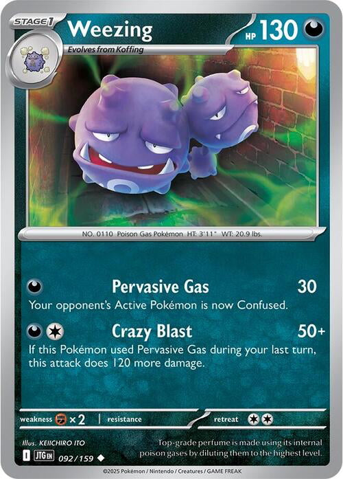 Journey Together Weezing #92/159