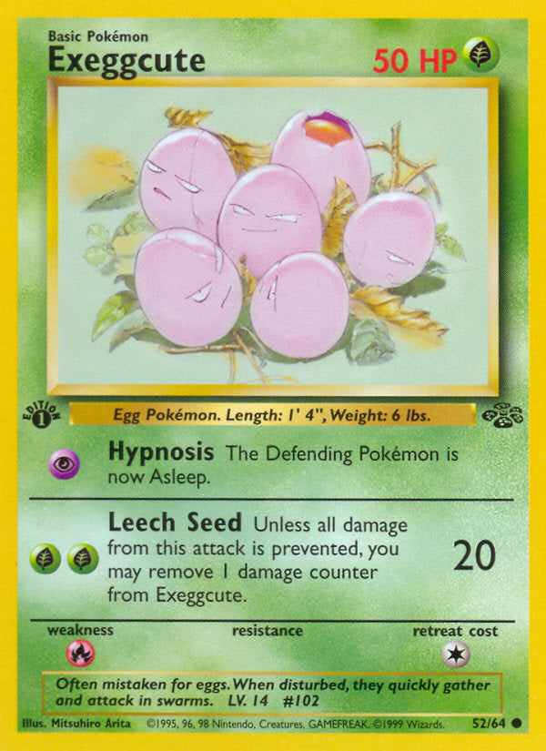 Jungle set Exeggcute #52/64 first edition