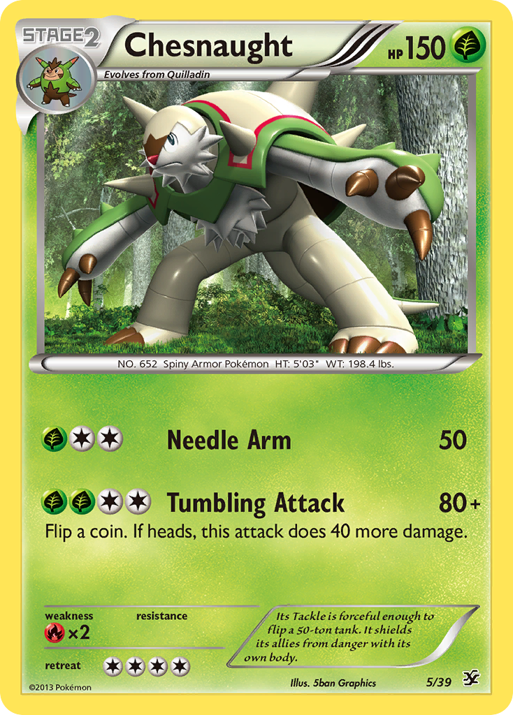 Kalos Starter Set Chesnaught #5
