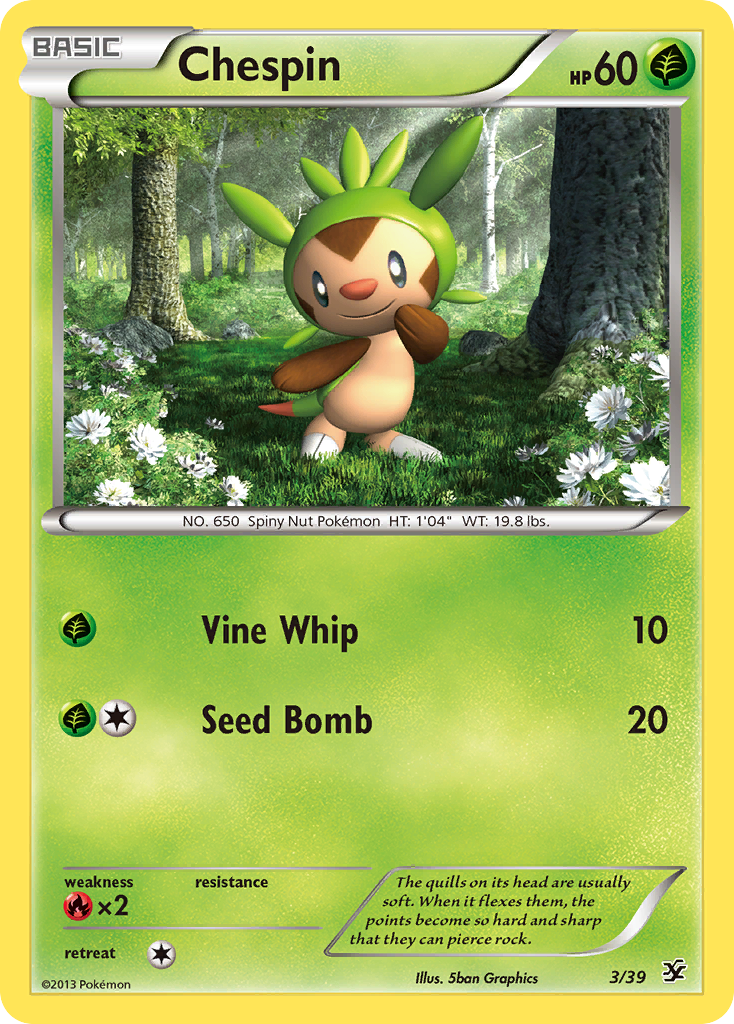 Kalos Starter Set Chespin #3