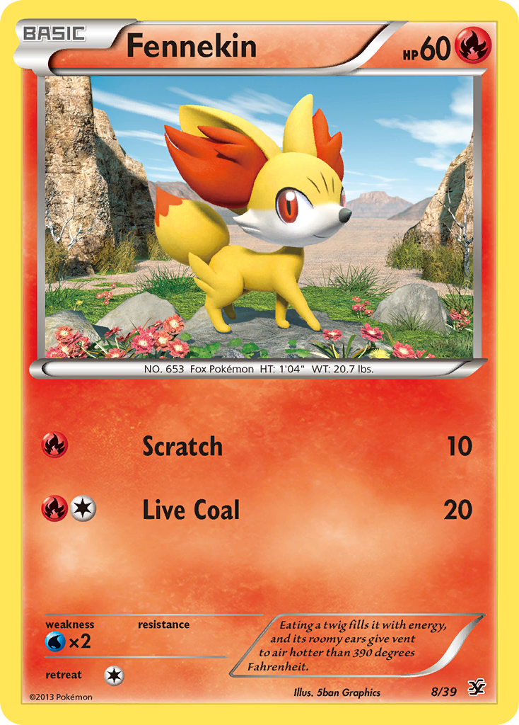 Kalos Starter Set Fennekin #8