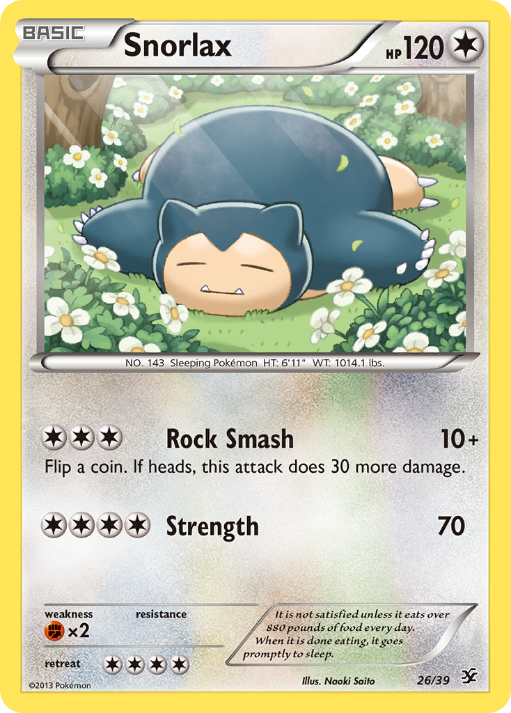 Kalos Starter Set Snorlax #26