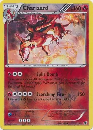 Legendary Treasures Charizard #19/113 reverse holo