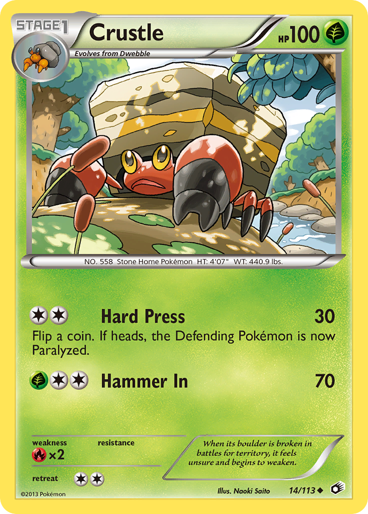 Legendary Treasures Crustle #14/113