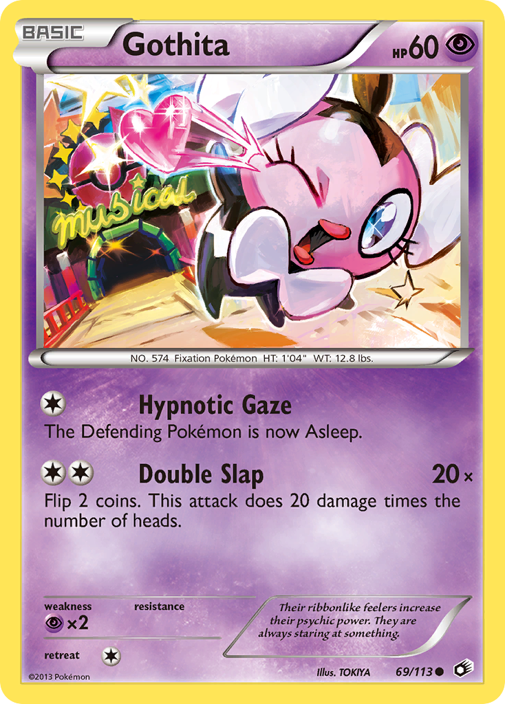 Legendary Treasures Gothita #69/113