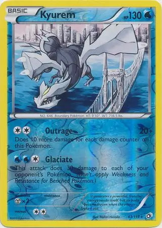 Legendary Treasures Kyurem #43/113 reverse holo