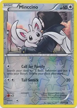 Legendary Treasures Minccino #104/113 reverse holo