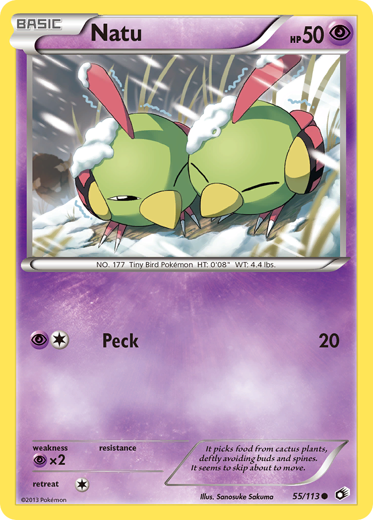 Legendary Treasures Natu #55/113
