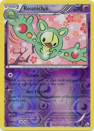 Legendary Treasures Reuniclus #76/113 reverse holo