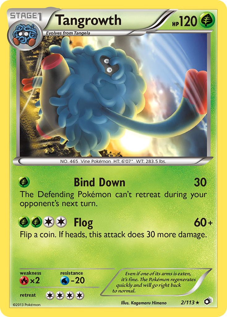 Legendary Treasures Tangrowth #2/113