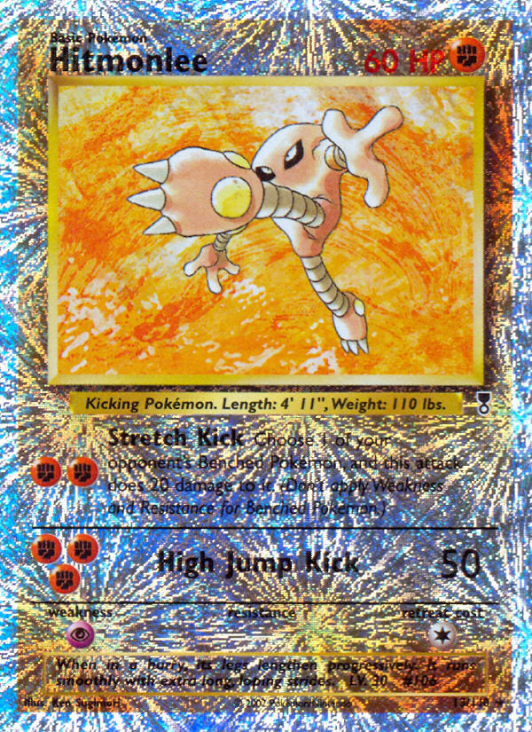 Legendary collection Hitmonlee #13/110 reverse holo
