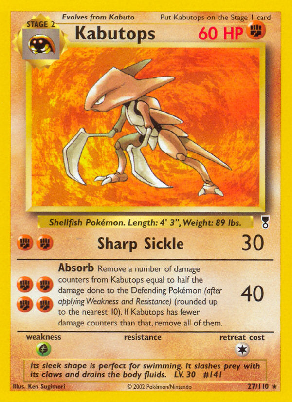 Legendary collection Kabutops #27/110