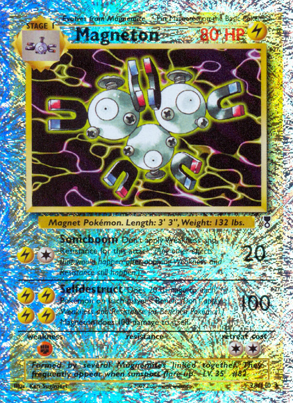 Legendary collection Magenton #28/110 reverse holo