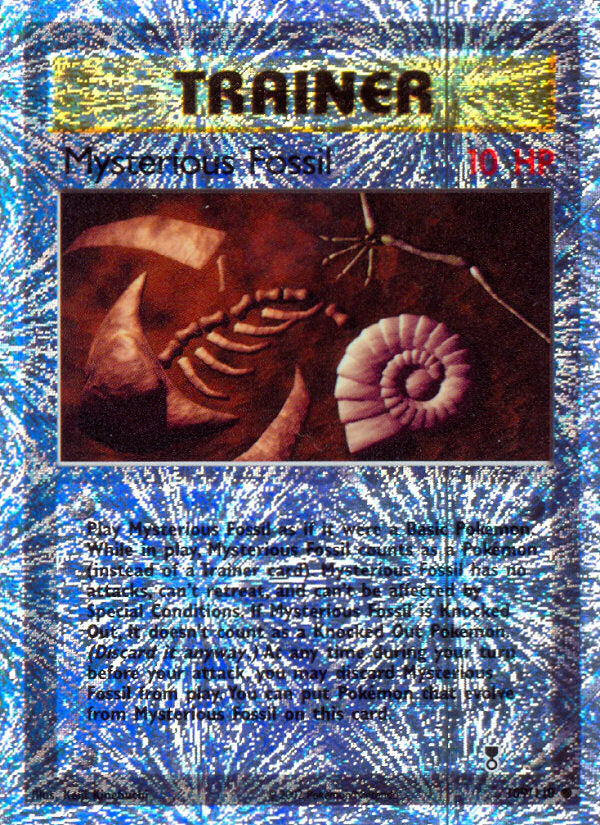 Legendary collection Mysterious Fossil #109/110 reverse holo